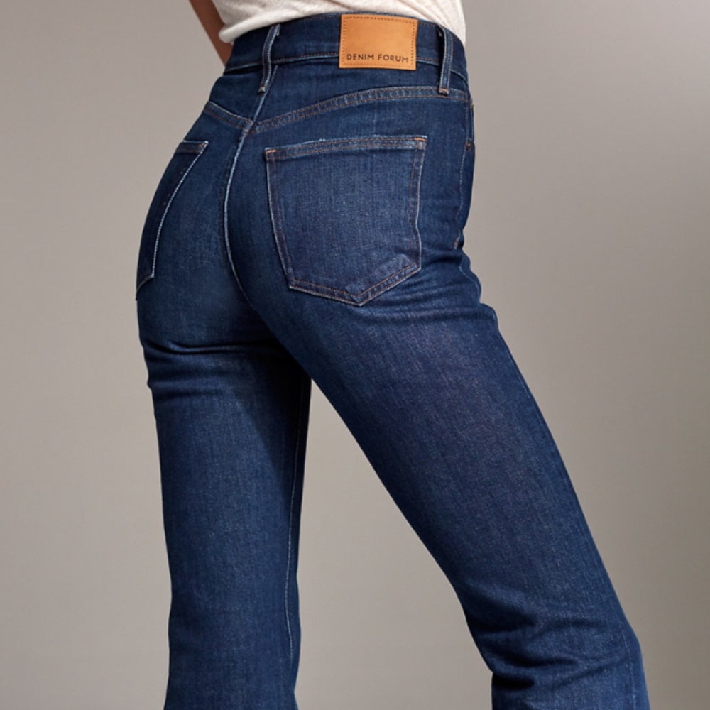Denim Forum The Marianne Flare Jean (Aritzia)